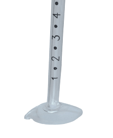 Das Kapselmaterial löst sich auf